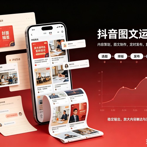 高密抖音图文代运营服务